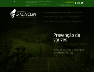 steticlin.com.br screenshot