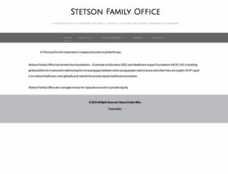 stetsonfamilyoffice.com screenshot