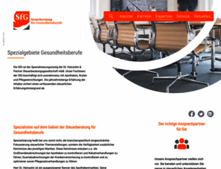 steuerberater-fuer-gesundheitsberufe.de screenshot
