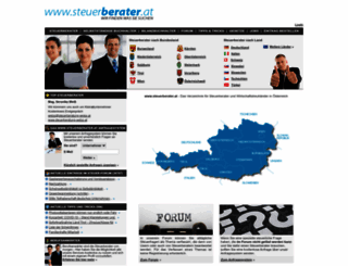 steuerberater.at screenshot
