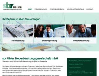 steuerberatungsgesellschaft-uebler.de screenshot