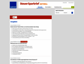 steuersparbrief.com screenshot