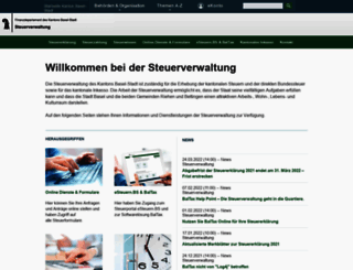 steuerverwaltung.bs.ch screenshot