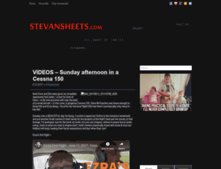stevansheets.com screenshot