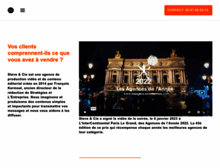 steve-et-cie.com screenshot