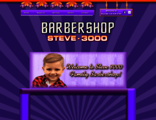 steve3000barbershop.com screenshot