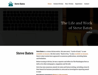 stevebateswriter.com screenshot