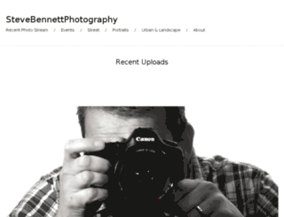 stevebennettphotography.co.uk screenshot
