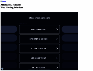 stevechernoski.com screenshot