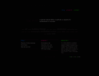 stevegilbertson.com screenshot