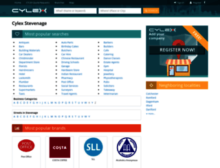 stevenage.cylex-uk.co.uk screenshot