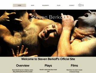 stevenberkoff.com screenshot