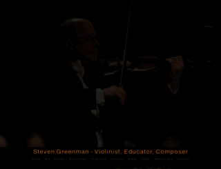 stevengreenman.com screenshot