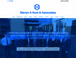 stevenhunt.com screenshot