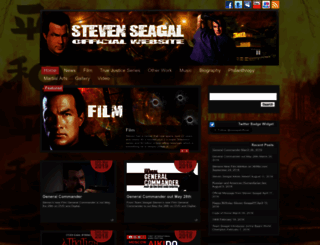 stevenseagal.com screenshot