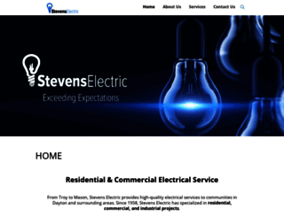 stevenselectricservice.com screenshot