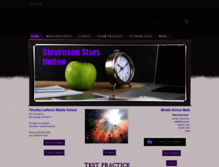 stevensonj.net screenshot