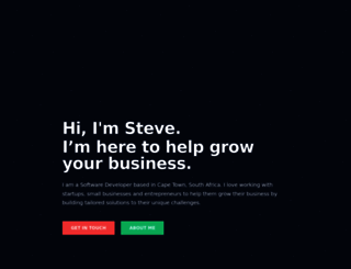 steventhomas.co.za screenshot