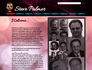 stevepalmer.com screenshot