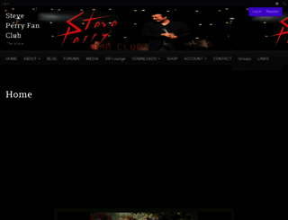 steveperryfanclub.org screenshot