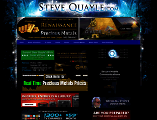 stevequayle.com screenshot