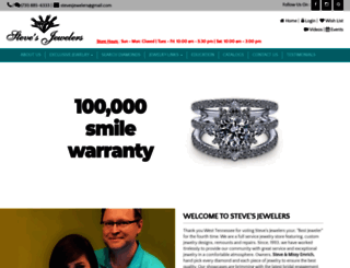 stevescustomjewelers.com screenshot
