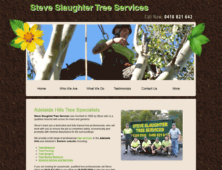 steveslaughtertreeservices.com.au screenshot