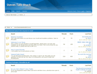 stevestalkshack.proboards.com screenshot