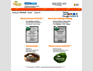 stevia-store.com screenshot