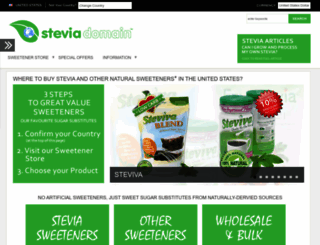 steviadomain.com screenshot