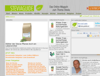 steviaguide.eu screenshot