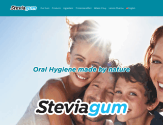 steviagum.com screenshot