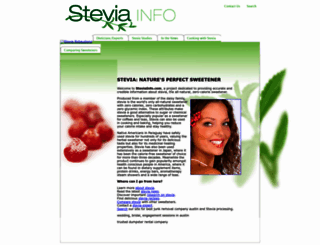 steviainfo.com screenshot