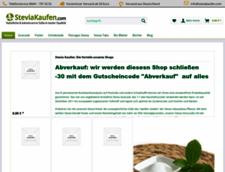 steviakaufen.com screenshot