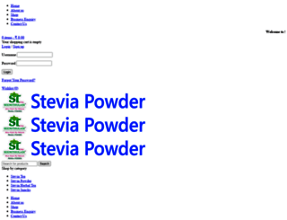 steviapowder.in screenshot