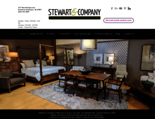 stewartandcompanyfurniture.com screenshot