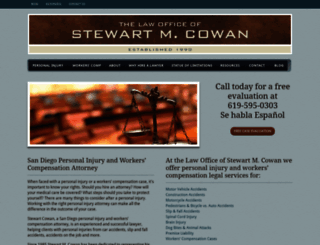 stewartcowanlaw.com screenshot