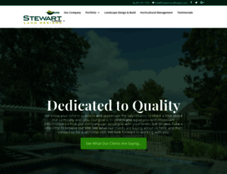 stewartlanddesigns.com screenshot