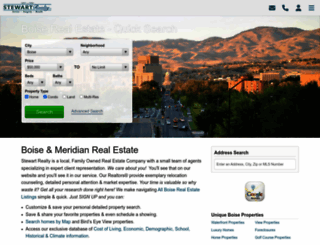 stewartrealtyllc.com screenshot