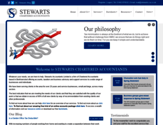 stewarts-ca.co.uk screenshot
