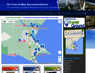 stfrancisbay-accommodation.co.za screenshot