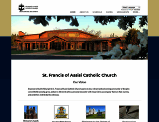 stfrancisbend.org screenshot