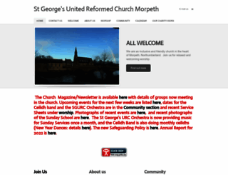 stgeorgesurcmorpeth.org screenshot