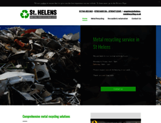sthelens-metalrecycling.co.uk screenshot