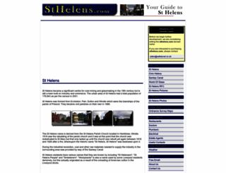 sthelens.com screenshot