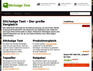 stichsaege-test.de screenshot