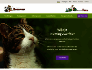 stichtingzwerfdier.nl screenshot