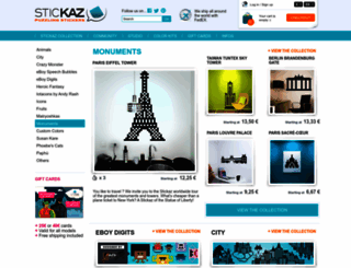 stickaz.com screenshot