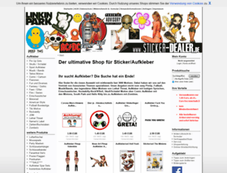 sticker-dealer.de screenshot