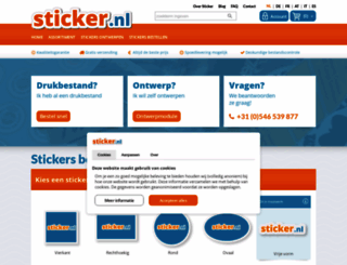 sticker.nl screenshot